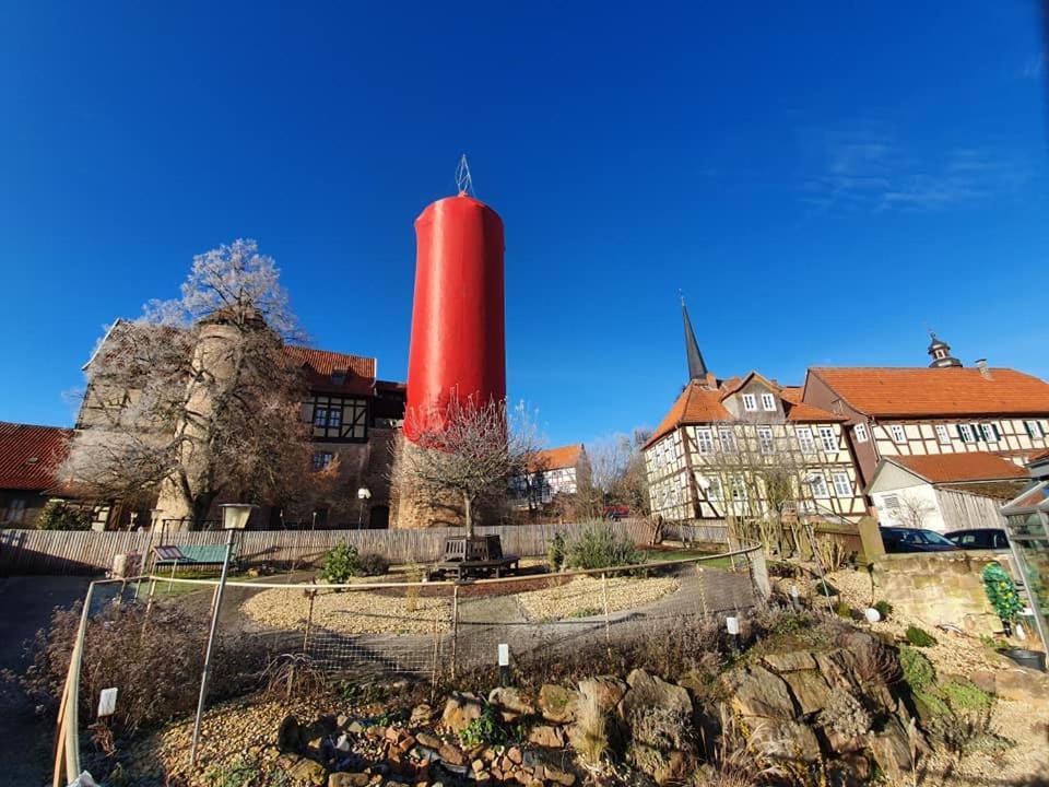 Hotel & Cafe Schachtenburg Schlitz Bagian luar foto