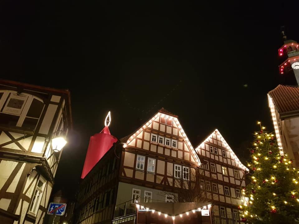 Hotel & Cafe Schachtenburg Schlitz Bagian luar foto