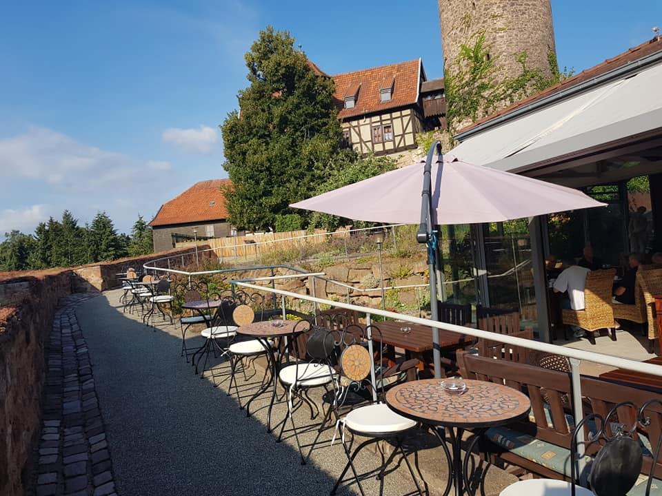 Hotel & Cafe Schachtenburg Schlitz Bagian luar foto