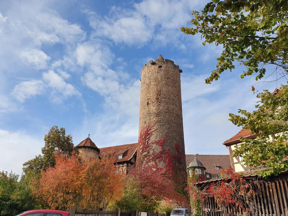 Hotel & Cafe Schachtenburg Schlitz Bagian luar foto